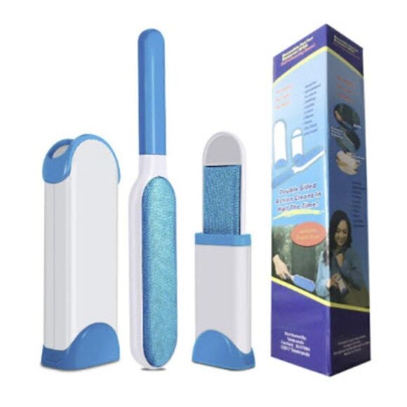 Reusable Pet Fur Hair & Lint Remover with Self Cleaning Base - Picture 4 of 5